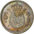 Hiszpania, Juan Carlos I, 5 Pesetas, 1975 (77), Miedź-Nikiel, AU(55-58), KM:807