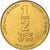 Israel, 1/2 New Sheqel, 2002, Alumínio-Bronze, MS(60-62)