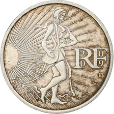 France, 10 Euro, 2009, Paris, Silver, AU(55-58), KM:1580