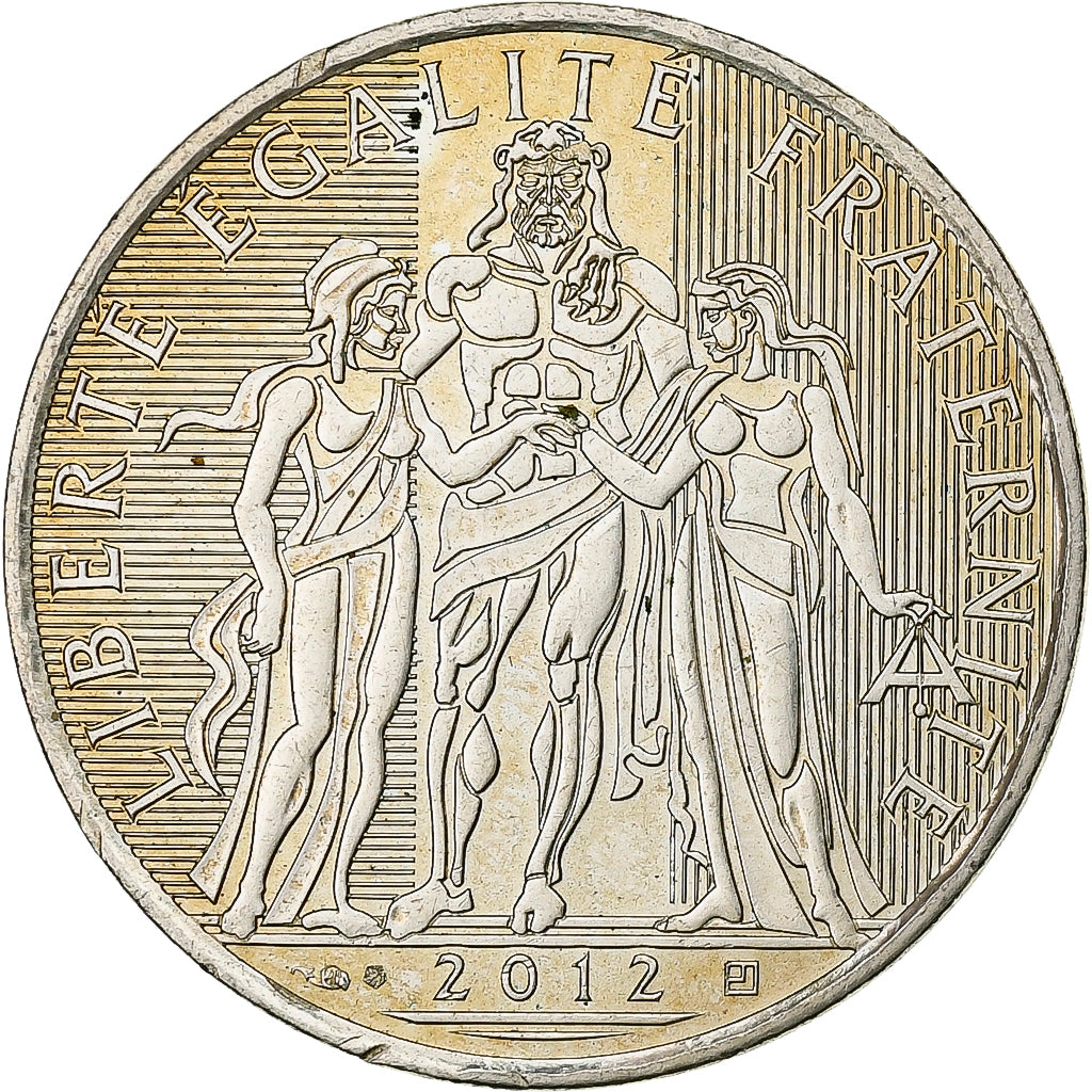 France, 10 Euro, 2012, Paris, Argent, SUP, Gadoury:EU 516, KM:2073