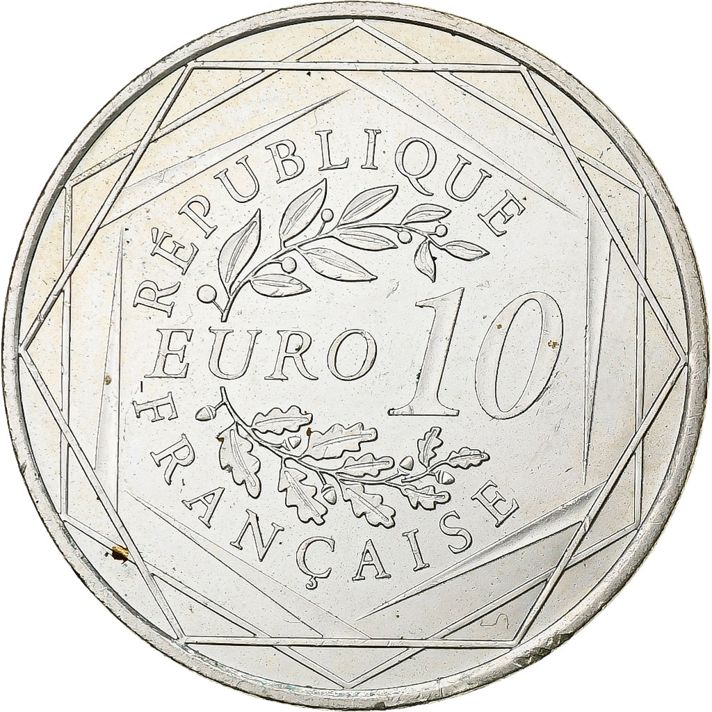 France, 10 Euro, 2012, Paris, Argent, SUP, Gadoury:EU 516, KM:2073