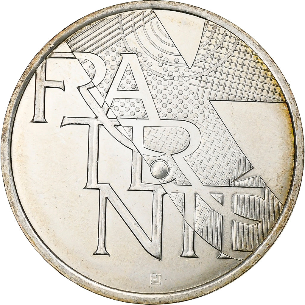 Francja, 5 Euro, Fraternité, 2013, Srebro, MS(63), Gadoury:EU647