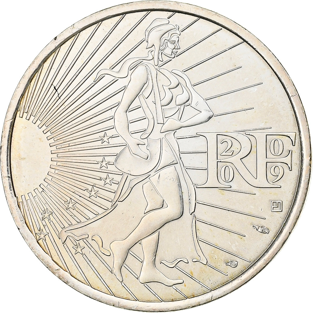 France, 10 Euro, 2009, Argent, SUP+, Gadoury:EU337, KM:1580