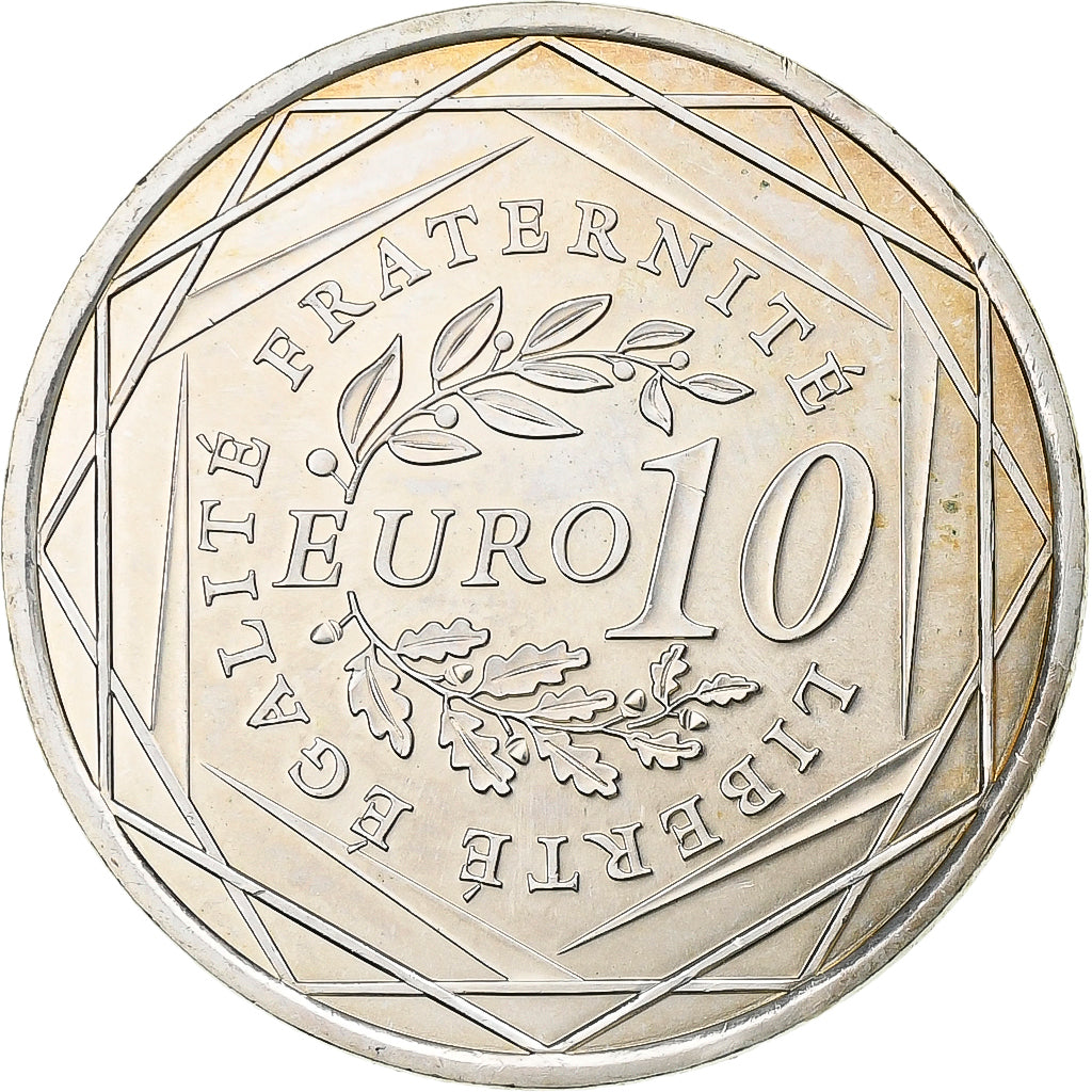 France, 10 Euro, 2009, Silver, MS(63), Gadoury:EU337, KM:1580