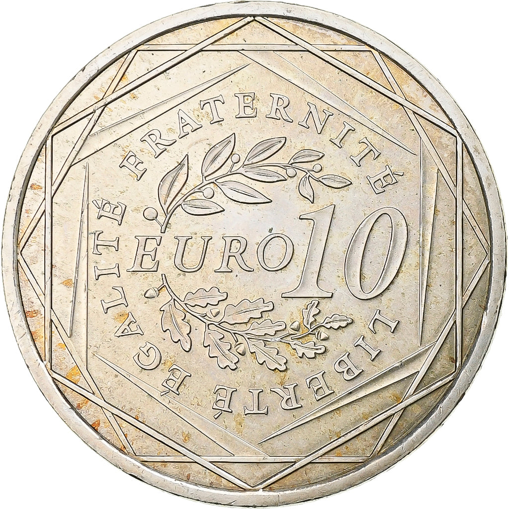 France, 10 Euro, 2009, Silver, MS63, Gadoury:EU337, KM:1580