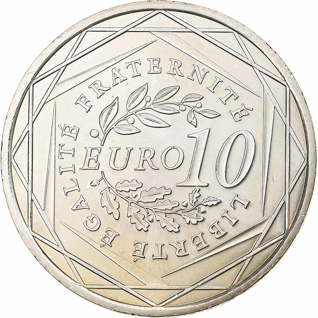 France, 10 Euro, 2009, Silver, MS(64), Gadoury:EU337, KM:1580