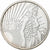 Francja, 5 Euro, Semeuse, 2008, Paris, Srebro, MS(60-62)