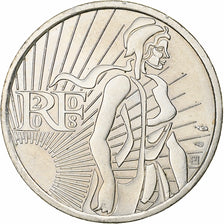 France, 5 Euro, Semeuse, 2008, Paris, Silver, MS(63)