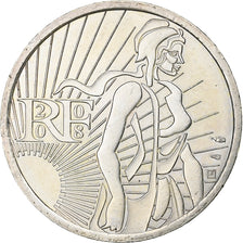 France, 5 Euro, Semeuse, 2008, Paris, Silver, MS(64)