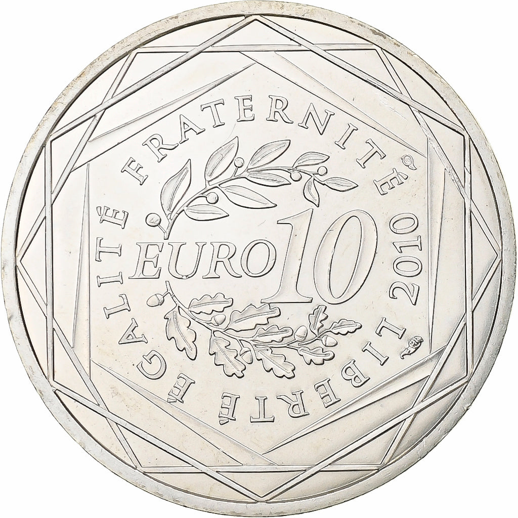 Frankreich, 10 Euro, Pays De La Loire, 2010, Paris, Silber, UNZ, KM:1665