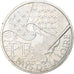 França, 10 Euro, Pays De La Loire, 2010, Paris, Prata, MS(64), KM:1665
