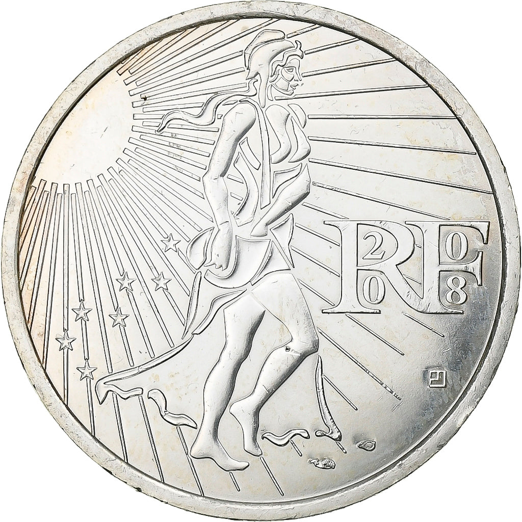Frankrijk, 15 Euro, 2008, Zilver, PR, Gadoury:EU288, KM:1535