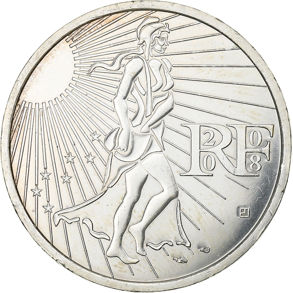 Francia, 15 Euro, 2008, Argento, SPL-, Gadoury:EU288, KM:1535