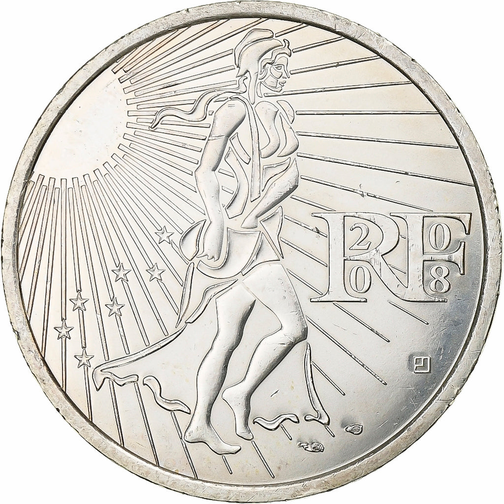 Francia, 15 Euro, 2008, Argento, SPL-, Gadoury:EU288, KM:1535