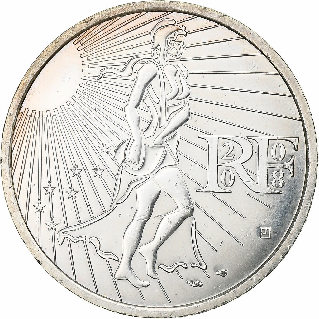 Frankreich, 15 Euro, 2008, Silber, VZ+, Gadoury:EU288, KM:1535