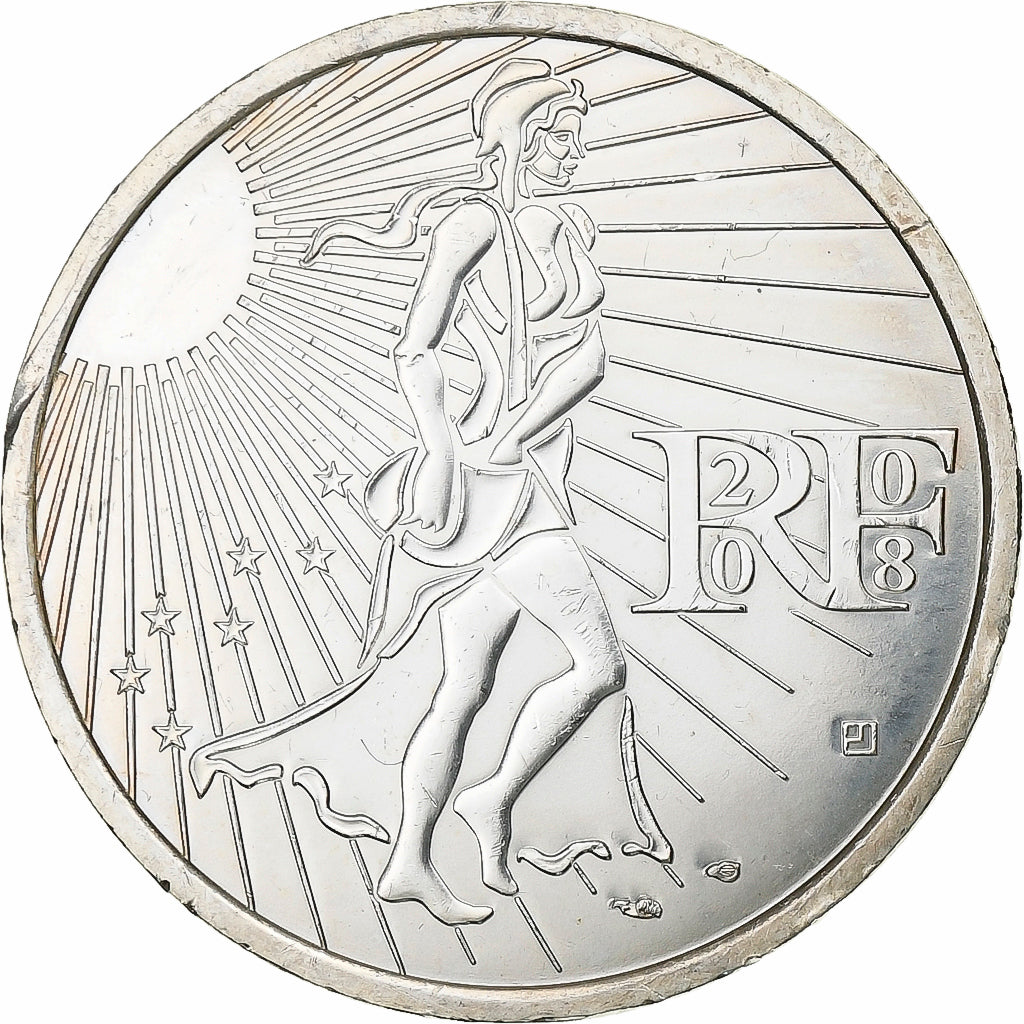 Francia, 15 Euro, 2008, Argento, SPL, Gadoury:EU288, KM:1535