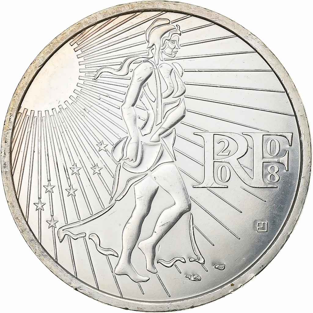 Francia, 15 Euro, 2008, Argento, SPL, Gadoury:EU288, KM:1535