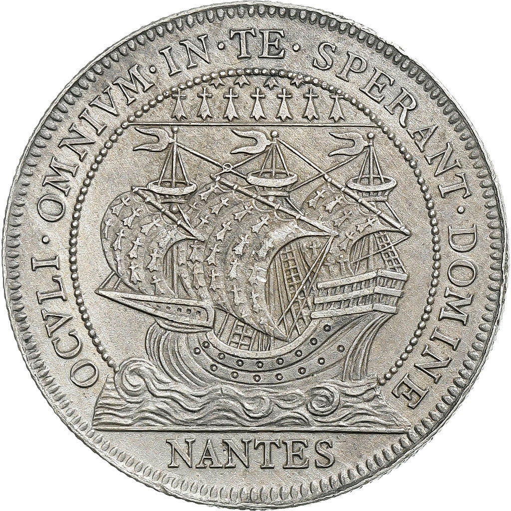 France, Token, Chambre au Tribunal de Commerce, Nantes, Silver, EF(40-45)