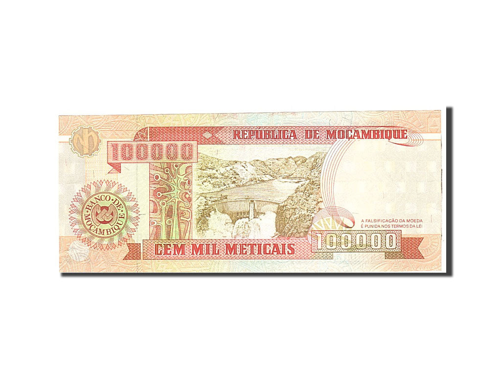 Banknote, Mozambique, 100,000 Meticais, 1993, Undated, KM:139, UNC(63)