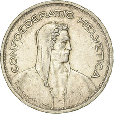 Switzerland, 5 Francs, 1953, Bern, Silver, VF(20-25), KM:40