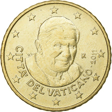 CITTÀ DEL VATICANO, Benedict XVI, 50 Euro Cent, 2011, Rome, Ottone, SPL+