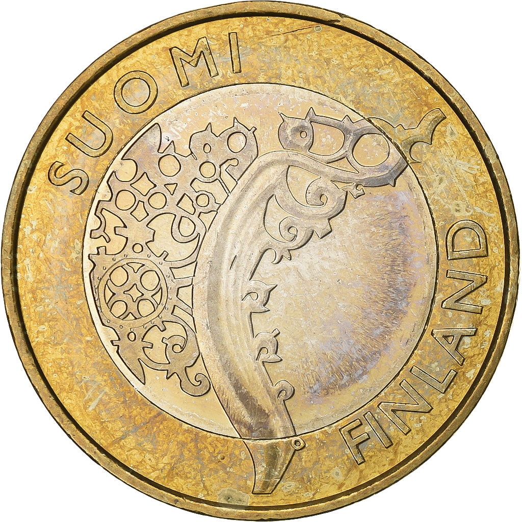 Finnland, 5 Euro, Finland Proper, 2010, Vantaa, Bi-Metallic, VZ