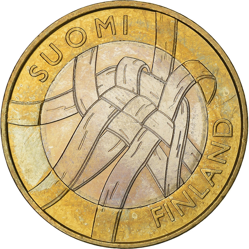Finnland, 5 Euro, 2011, Vantaa, Bi-Metallic, SS+, KM:159
