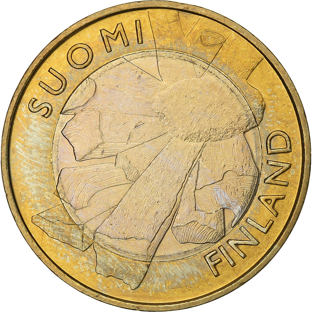 Finland, 5 Euro, 2011, Vantaa, Bi-Metallic, ZF+, KM:171