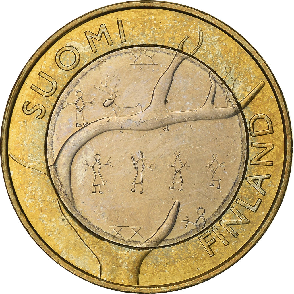 Finlândia, 5 Euro, 2011, Vantaa, Bimetálico, AU(50-53), KM:170