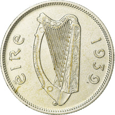 Ireland, Florin, 1939, Silber, SS, KM:15