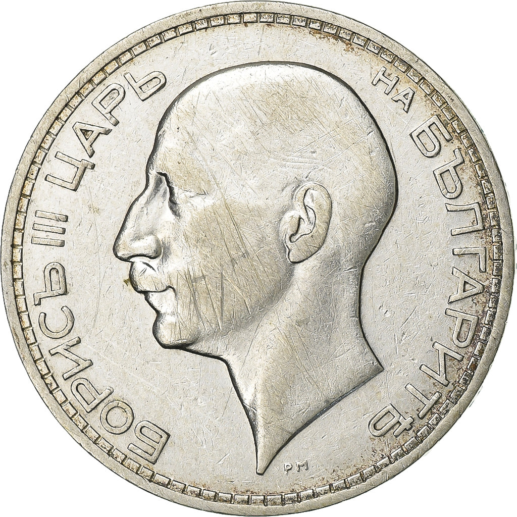 Bulgarie, Boris III, 50 Leva, 1934, Royal Mint, Argent, TTB, KM:44