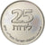 Israel, 25 Lirot, 1978, Jerusalem, Cobre-níquel, AU(50-53), KM:94.1