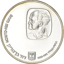 Coin, Israel, 25 Lirot, 1974, Berne, MS(60-62), Silver, KM:79.2
