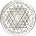 Israel, 25 Lirot, 1975, Jerusalem, BU, Silver, MS(63), KM:81