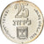 Israel, 25 Lirot, 1976, Jerusalem, BE, Silver, MS(60-62), KM:85