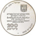 Israel, 200 Lirot, 1980, Berne, BU, Prata, MS(63), KM:104
