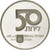 Israel, 50 Lirot, 1979, BE, Silver, AU(55-58), KM:95