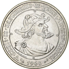 Portugal, 50 Escudos, 1968, Silver, MS(60-62), KM:593