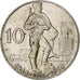 Czechosłowacja, 25 Korun, 1954, Srebro, AU(50-53), KM:41