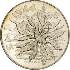 Cecoslovacchia, 25 Korun, 1969, Argento, SPL, KM:67