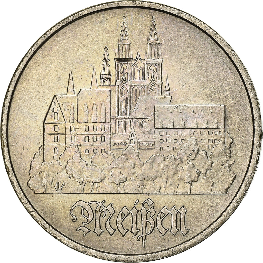 Democratic Republic of Germany, 5 Mark, 1972, Berlin, Copper-nickel, AU(55-58)
