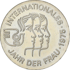 Coin, GERMAN-DEMOCRATIC REPUBLIC, 5 Mark, 1975, AU(55-58), Copper-nickel, KM:55