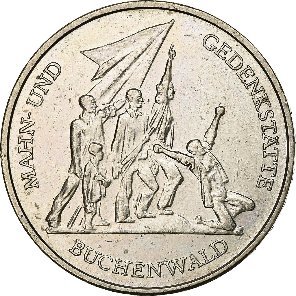 NIEMCY - NRD, 10 Mark, 1972, Berlin, Miedź-Nikiel, AU(50-53), KM:38