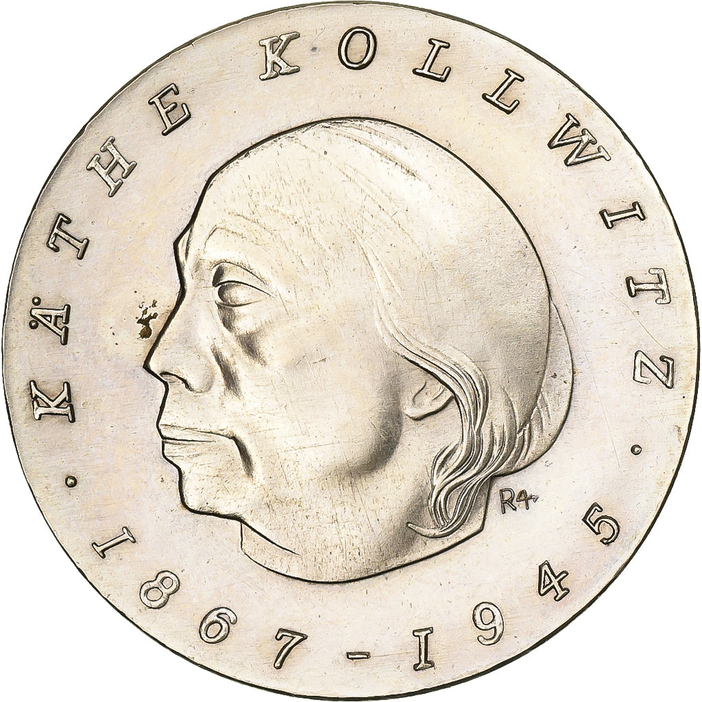 DUITSE DEMOCRATISCHE REPUBLIEK, 10 Mark, 1967, Zilver, PR, KM:17.1