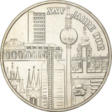 REPUBBLICA DEMOCRATICA TEDESCA, 10 Mark, 1974, Argento, SPL-, KM:51