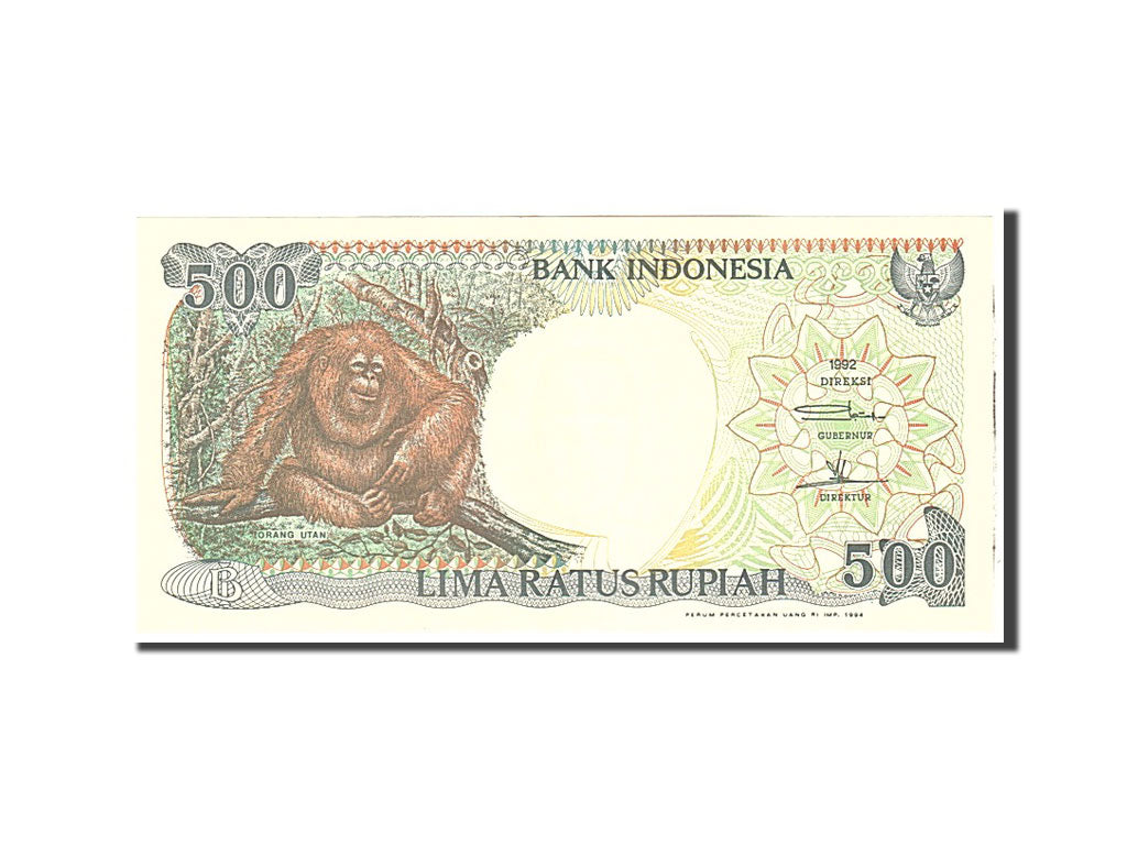 Billet, Indonésie, 500 Rupiah, 1992, Undated, KM:128a, SPL