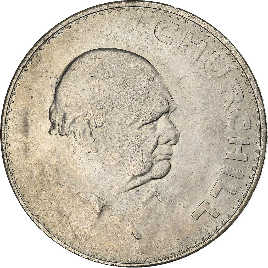 Münze, Großbritannien, Elizabeth II, Crown, 1965, SS, Kupfer-Nickel, KM:910