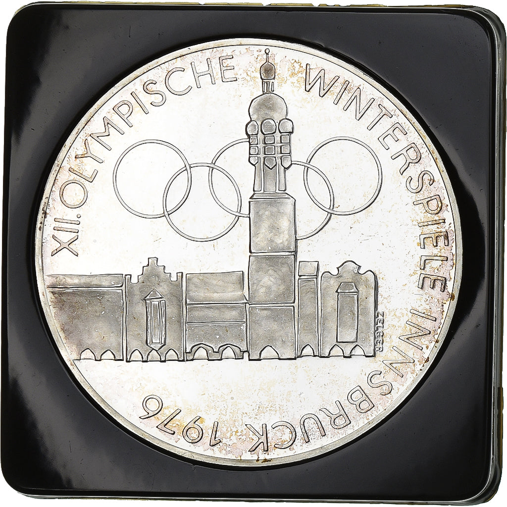 Austria, 100 Schilling, Undated (1975), Hall, Proof, Silver, MS(63), KM:2927