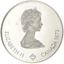 Canada, Elizabeth II, 5 Dollars, 1973, Royal Canadian Mint, Silver, MS(63)
