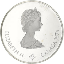 Canada, Elizabeth II, 5 Dollars, 1974, Royal Canadian Mint, Silver, MS(64)